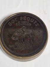 Vintage Boy Scout Pocket Compass - Boy Scouts of America Compass - 7cm Diameter