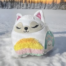 Squishmallow Multi Coloured Fox 7.5” Gracelynn