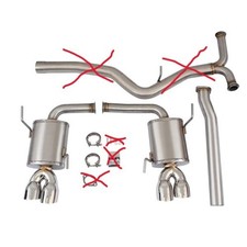 Mishimoto Stainless Cat Back Exhaust System - fits Subaru WRX / STi - 2015 on