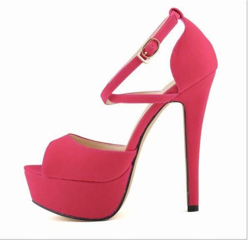 Womens high heel platform prom - platform,