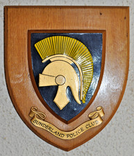 Sunderland Police Club plaque