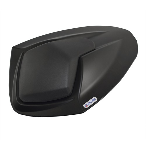 Matte black passenger - black, rear
