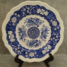 Spode Blue Room Regency Collection "Trophies" Blue & White Collectors Plate 