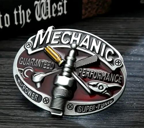 Belt buckle mechanic fun - belt,