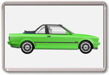 FRIDGE MAGNET - BMW E30 - BAUR