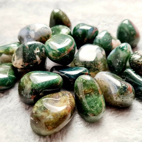 Moss agate healing stone - healing,