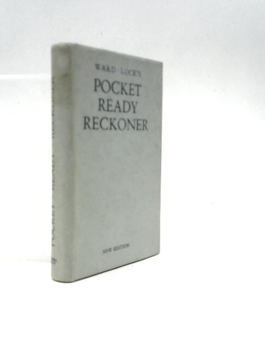 Pocket ready reckoner - pocket,