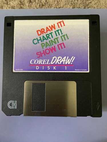 Corel draw 11x 5 floppy - draw, 3.0