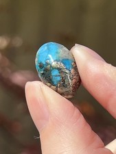 Turquoise Blue W Pyrite