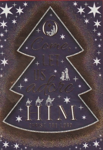 Religious christmas greeting - religious,