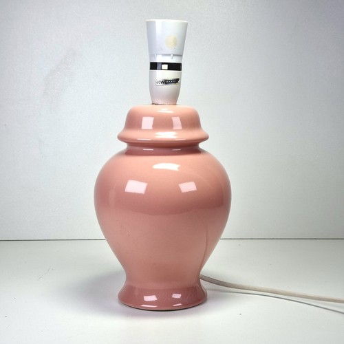 Pink ceramic table - pink,