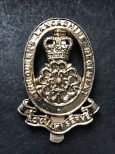 The Queens Lancashire Regiment, British Army Stay bright Cap Badge.