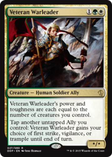 Veteran warleader duel decks - veteran,
