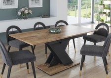 Modern dining table - modern, extendable