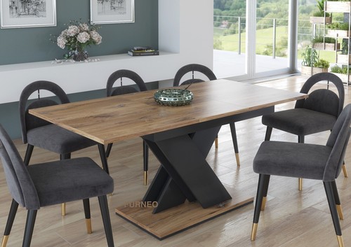 Modern dining table extendable - dining,