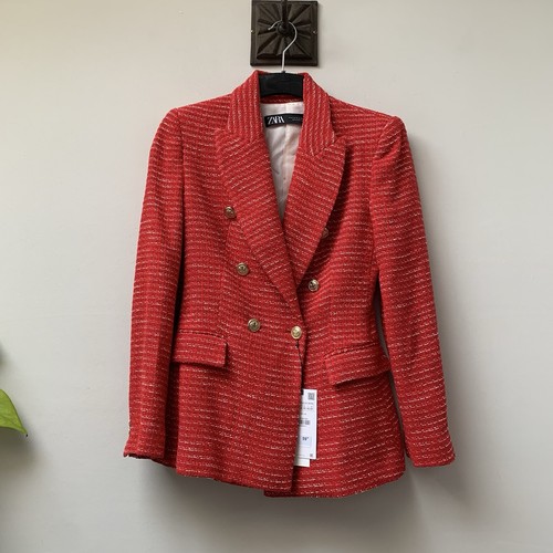 Zara women boucle blazer - women's,