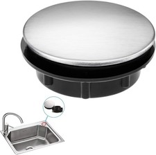 Stainless Steel Kitchen Sink Tap Hole Blanking Plug Stopper Basin Cover 36mm
