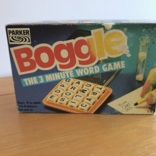 Parker vintage boggle - parker, word