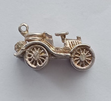 1960s/80s VINTAGE SILVER BRACELET CHARM. Vintage Classic Car  CH1-2