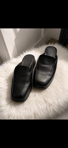 Vince raquel leather mules - leather,