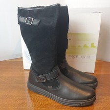 PRIMIGI Goretex Waterproof Boot UK 6.5 Black Long Riding School Side Zip