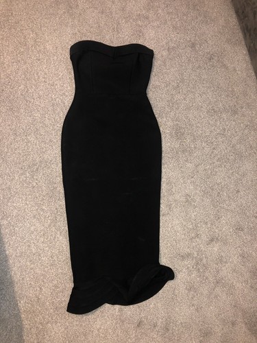 All black fishtail celeb - fishtail,
