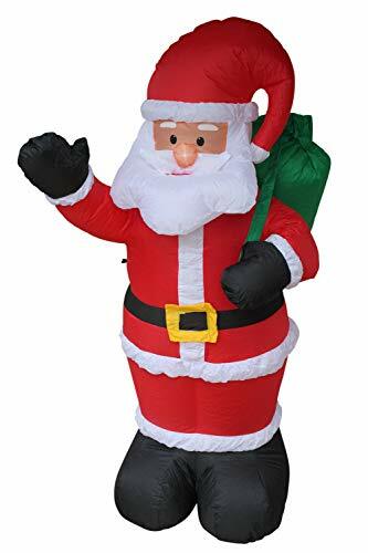 Inflatable santa with - santa,