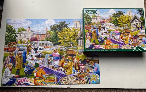 500 jigsaw puzzle village - puzzle,