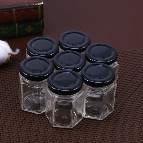 Reusable hexagon glass storage - hexagon,