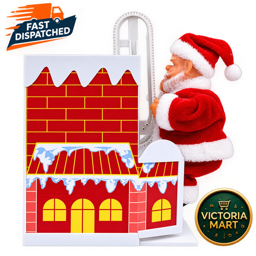 Animated climbing santa - animated,