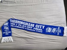Birmingham City Play Off Final Scarf 2002