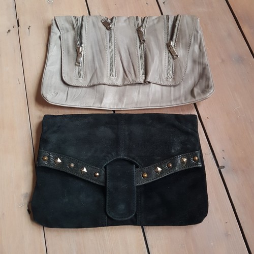 Pair clutch bags topshop - of,