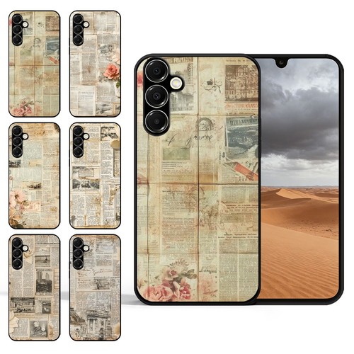 Vintage newspaper silicone - newspaper,