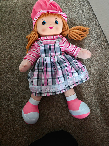 Girl paws soft plush rag - soft,
