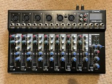 Citronic CM8-Live 8 Channel Mixing Desk. Compact USB Mixer.