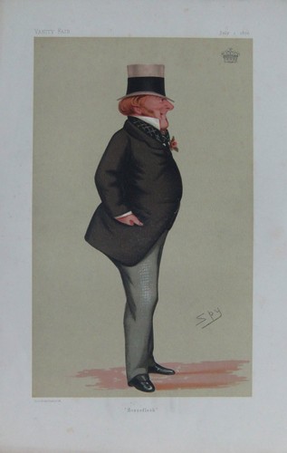 Antique vanity fair spy print - vanity,