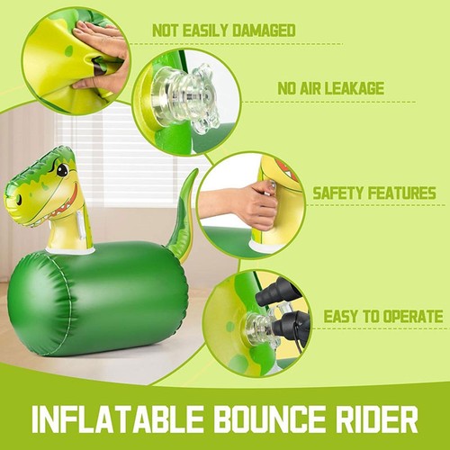 Bouncy dinosaur ride toy - bouncy,