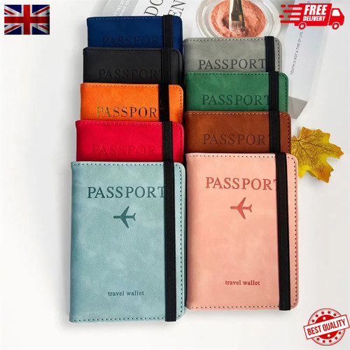 Rfid passport holder travel - passport,