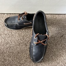 Timberland 4 eye blue leather