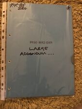 Honda PF50 MR2-DXR Workshop