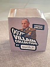 SWATCH WATCH YGS127 JAMES BOND VILLAIN COLLECTION "OCTOPUSSY" GENERAL ORLOV