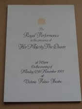 Diana Ross 1991 Royal Variety Performance Programme (Beverley Craven/Eric Idle)