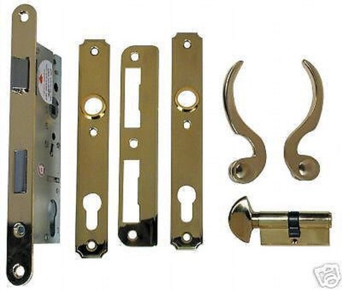 New atrium door - mortise, lock