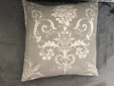 LAURA ASHELY GREY DAMASK  JOSSETE cushion COVER  50x50 CM GOES Curtains