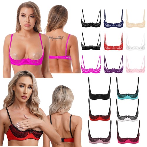 Womens sheer mesh lace - uk,