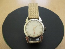 Vintage Swiss LAUSANNE De Luxe Watch, Unusual 2nd Hand Plastic 'Disk', Working