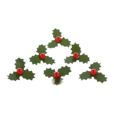 Cake Toppers Holly Berry 25mm