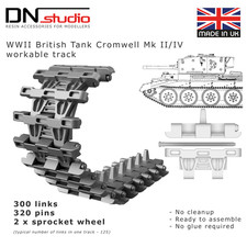 1/35 Cromwell MK.IV Workable Resin Tracks Set – Precision 3D Printed – UK Seller