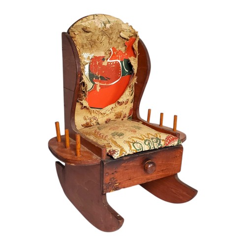 Antique victorian rocking - antique,