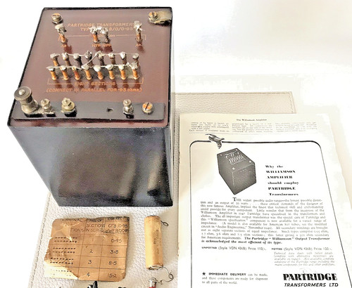 Partridge output transformer - output,